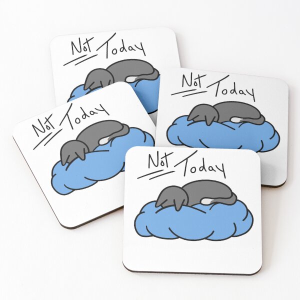 Item preview, Not Today Cat designed and sold by ash26tyn.