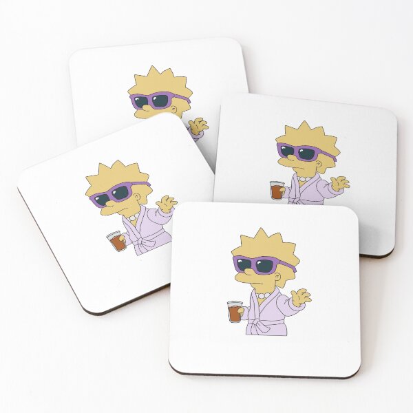 Artikelvorschau, Morgen, Lisa Simpson in Lila entworfen und verkauft von WillowTreeArt.