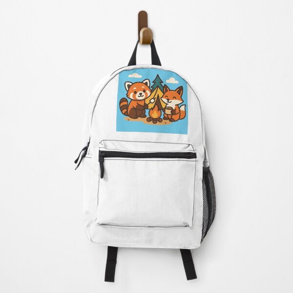 Item preview, Red Panda & Fox Camping Buddies - Cute Wilderness Duo designed and sold by Real-West.