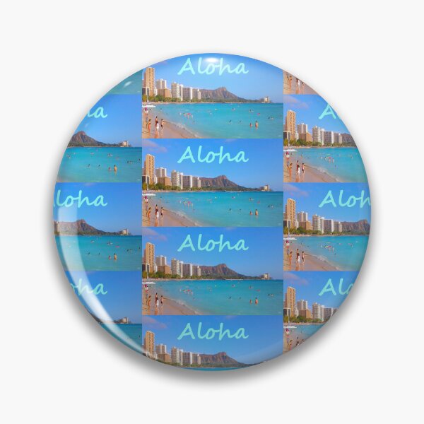 Item preview, Waikiki Bay Beach Day II designed and sold by R-F-B.