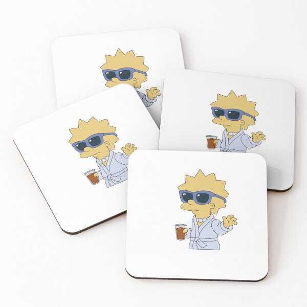 Artikelvorschau, Morgen, Lisa Simpson in Blau entworfen und verkauft von WillowTreeArt.