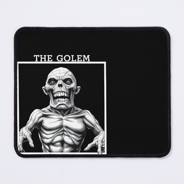 Item preview, The Golem Horror Goth T-Shirt designed and sold by Rune-Designs.