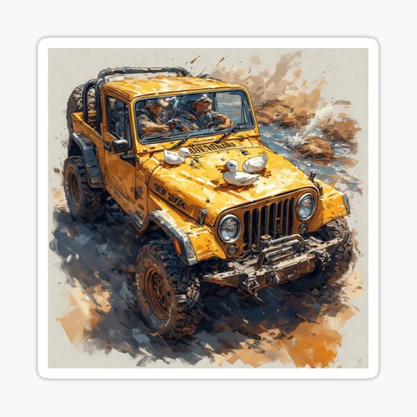 Item preview, jeep ducks,  designed and sold by bryancrevier.