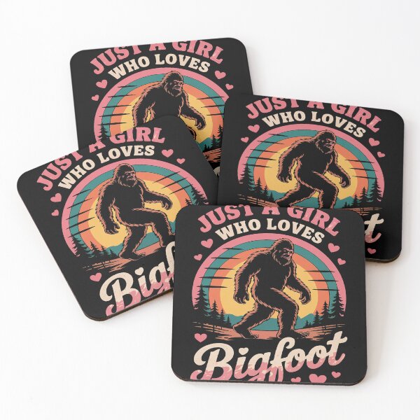 Item preview, Bigfoot Just A Girl Who Loves Sasquatch designed and sold by MAKOPOKOShop.