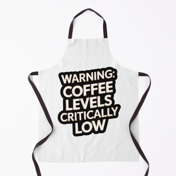 Item preview, Warning Coffee Levels Critically Low Nurse Funny Gift designed and sold by CuteDesignables.