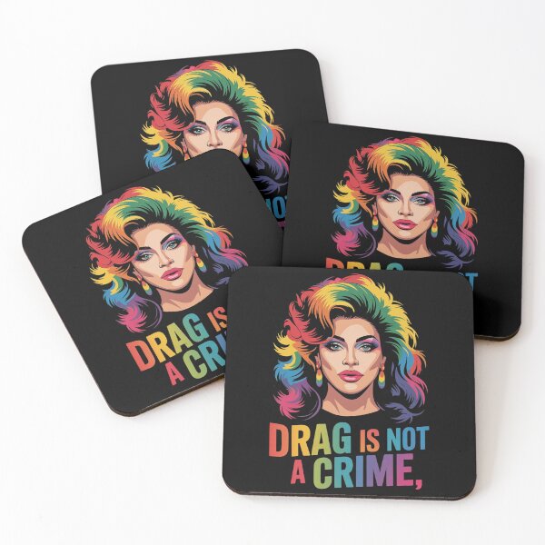 Item preview, Drag Is Not A Crime Fabulous Drag LGBTQ Equality designed and sold by brynatshop.