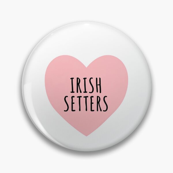 Item preview, I Heart Irish Setters  designed and sold by CharmStudio.