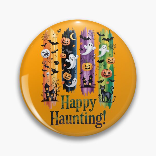Item preview, Happy Haunting – Cute & Spooky Halloween Design designed and sold by GiftedExplorer.