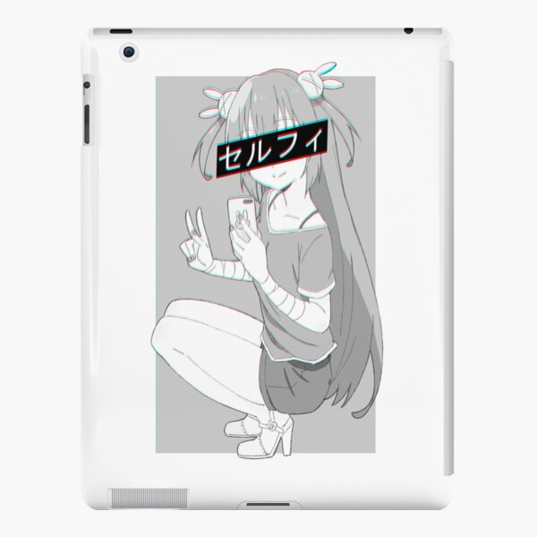 Aesthetic Anime Girl Pfp ,SAD JAPANESE ANIME AESTHETIC | iPad Case & Skin