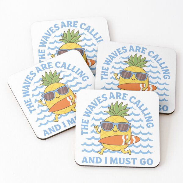 Item preview, Cool Pineapple Surfer The Waves Are Calling designed and sold by Tigerr3g.