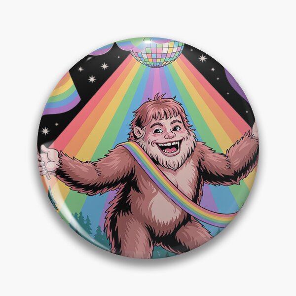 Item preview, Bigfoot Pride Walk Cryptid Drag, Sashay with Sasquatch designed and sold by MAKOPOKOShop.