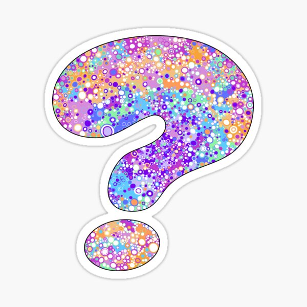 Item preview, Question Mark Pattern designed and sold by JodieMarieArt.
