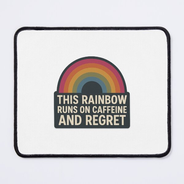 Item preview, Self-Deprecating Humor Rainbow designed and sold by junebby111.