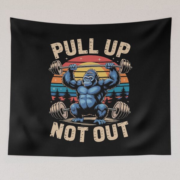 Item preview, Bigfoot Pull Up Not Out Fitness Men Gym designed and sold by MAKOPOKOShop.