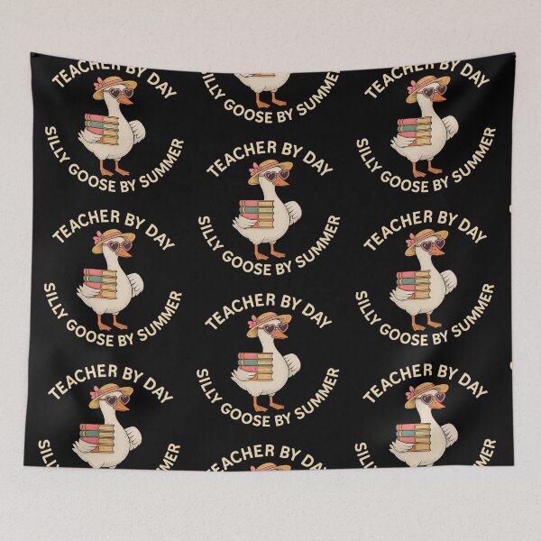 Item preview, Funny Teacher by Day Silly Goose by Summer  designed and sold by Tigerr3g.