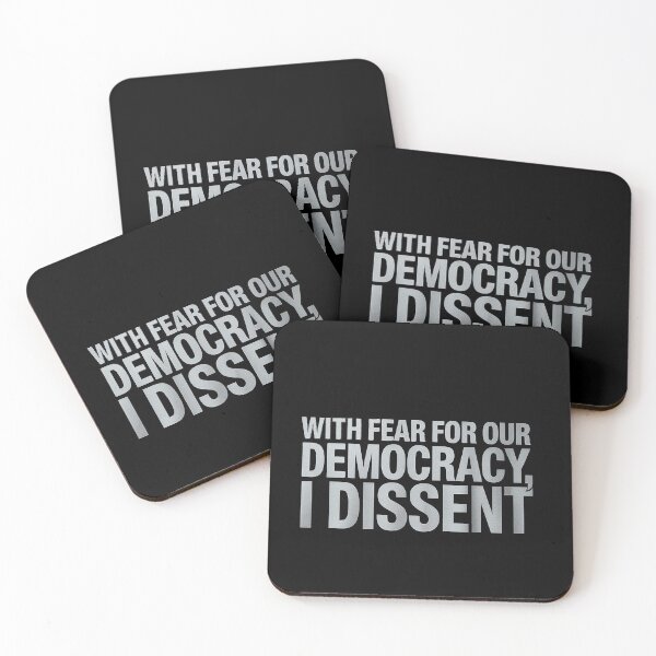Item preview, With Fear for Our Democracy I dissent Sotomayor Resist designed and sold by Nekusa.