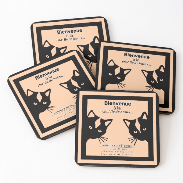 Item preview, Bathroom Assistant Cats designed and sold by fideskizal.
