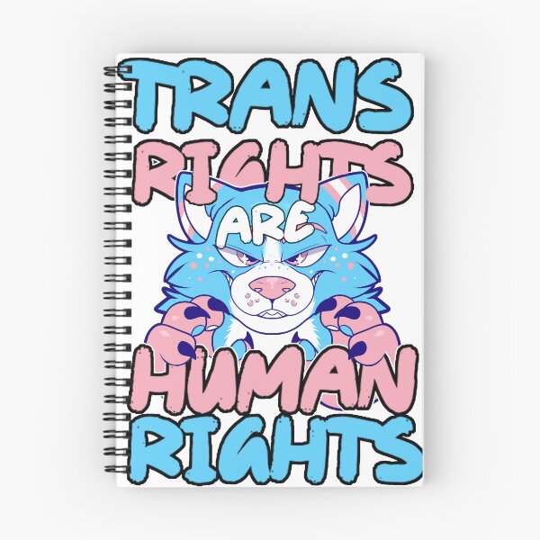 Item preview, Trans Rights are Human Rights designed and sold by Ractoons.