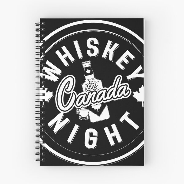 Item preview, Whiskey night in Canada WHITE designed and sold by NoticePrint.