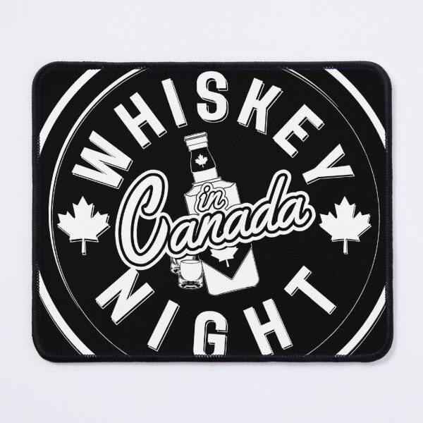 Item preview, Whiskey night in Canada WHITE designed and sold by NoticePrint.