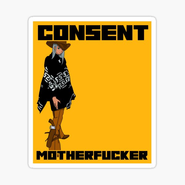 Item preview, PSYKT series CONSENT MOTHERFUCKER designed and sold by PSYKT .