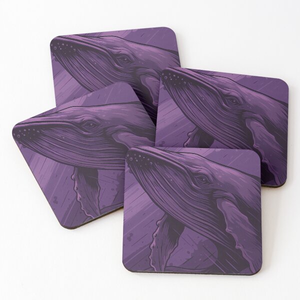Item preview, Violet Whale – Serenity of the Deep designed and sold by - IWON -.
