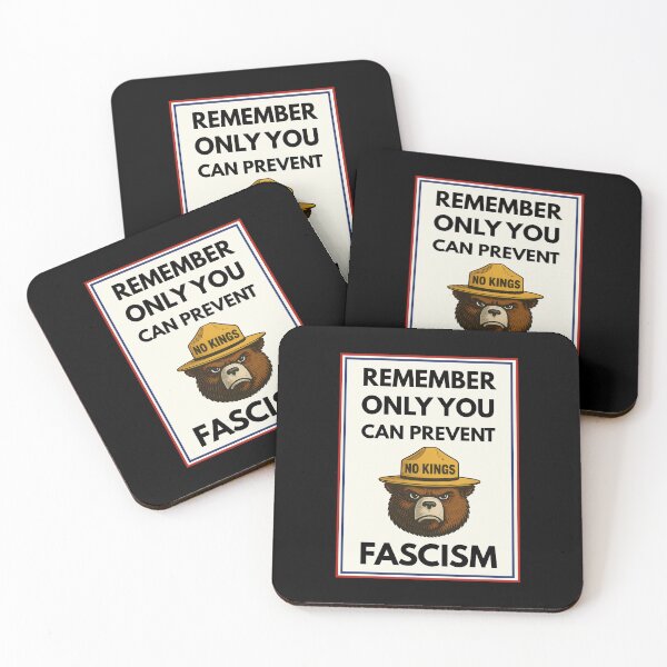 Item preview, No Kings Remember Only You Can Prevent Fascism designed and sold by revodrew4.