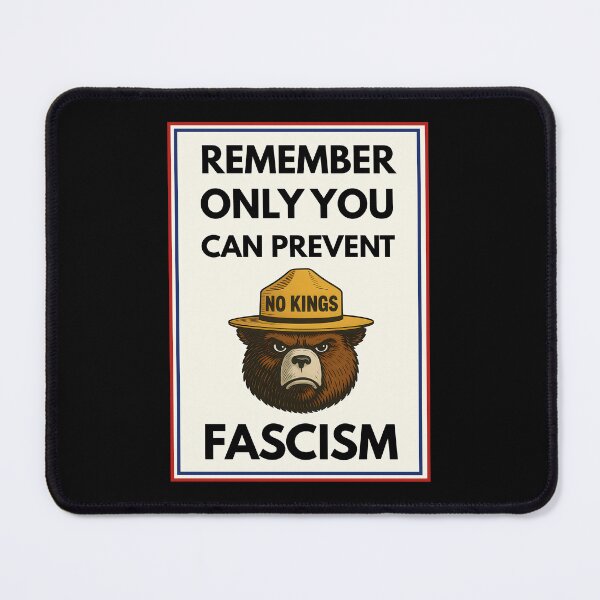 Item preview, No Kings Remember Only You Can Prevent Fascism designed and sold by revodrew4.
