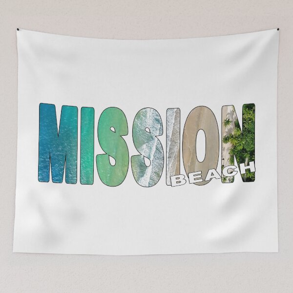 Item preview, MISSION Beach - Tropical North QLD Cassowary Coast Looking Down designed and sold by Adam Gormley.