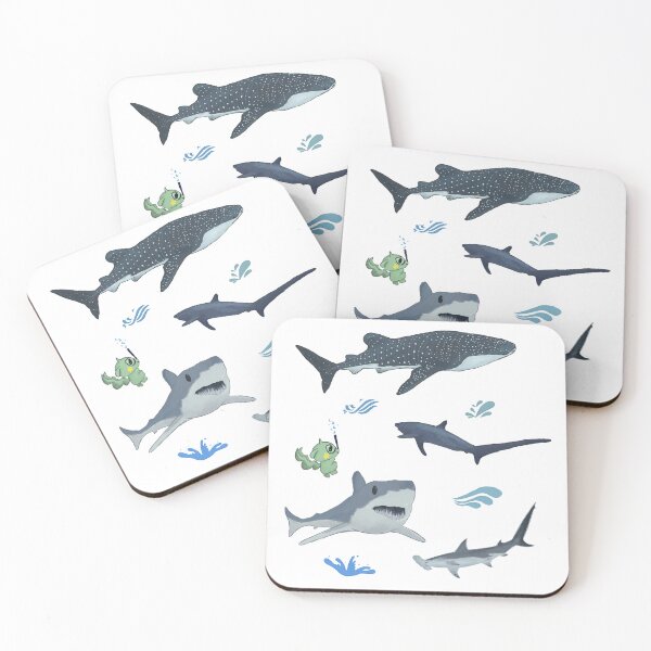 Item preview, Shark Sticker Sheet designed and sold by Sharkuchhie.
