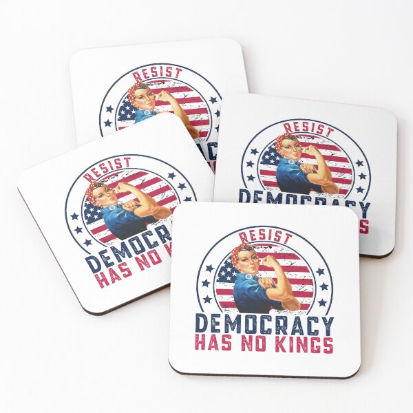 Item preview, Resist Democracy Has No Kings Vintage designed and sold by revodrew4.