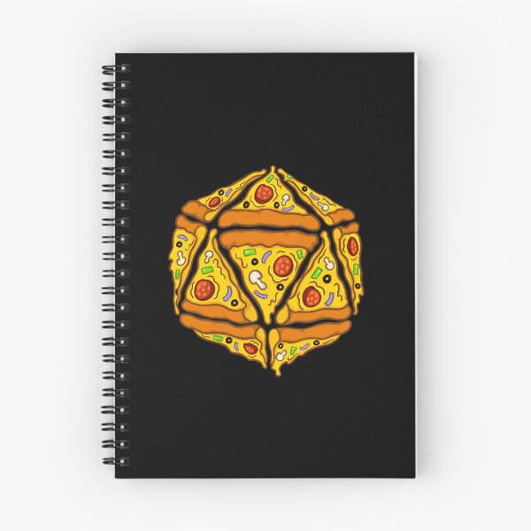 Item preview, Slice 'N Dice 2.0 - Pizza D20 for TTRPG designed and sold by alyssadaken.