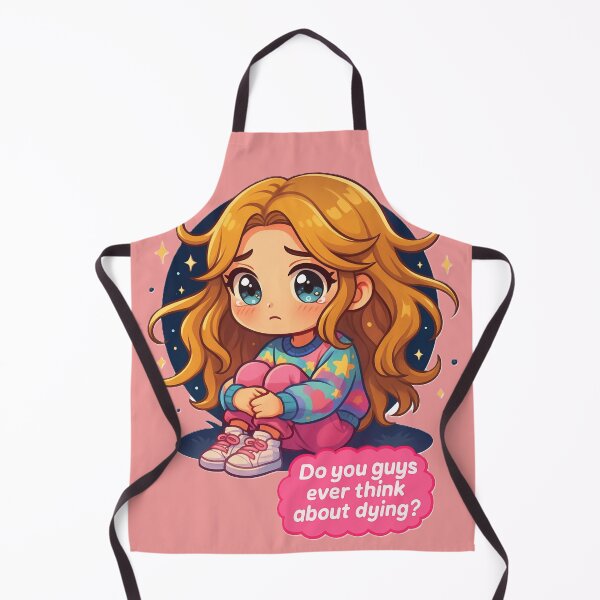 Item preview, Chibi Girl Under Stars Asking Deep Question designed and sold by NutSkyArt.