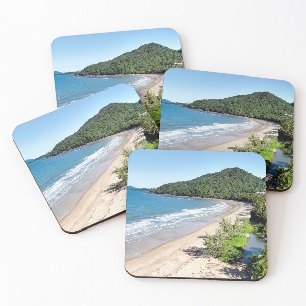 Item preview, Bingil Bay Mission Beach QLD Cassowary Coast Beach Sunny Day designed and sold by Adam Gormley.