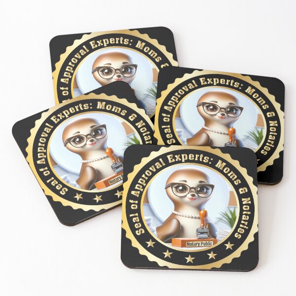 Item preview, Seal of Approval Experts – Moms & Notaries Badge Design designed and sold by NotaryLife.