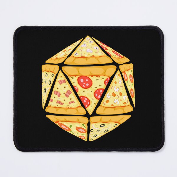 Item preview, Slice 'N Dice - Pizza D20 for TTRPG designed and sold by alyssadaken.