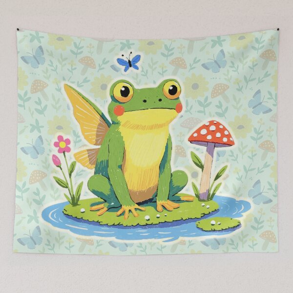 Item preview, Fairy Frog on a Lilypad  designed and sold by Shloo.