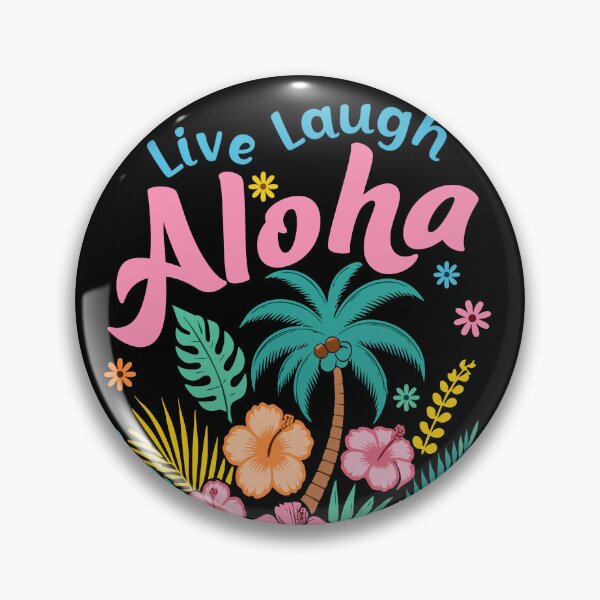 Item preview, Live Laugh ALOHA designed and sold by Eclectic Monkey.