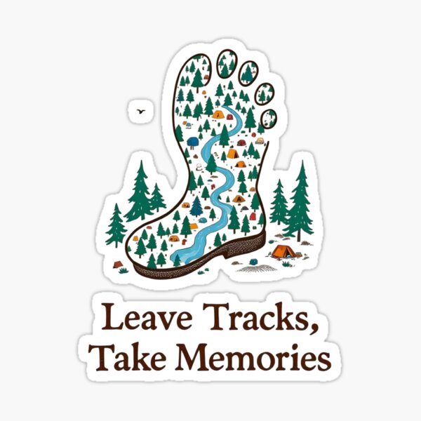 Item preview, Leave tracks take memories designed and sold by ManikRaja.