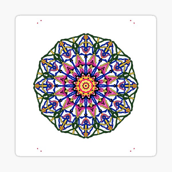 Item preview, “Bloom Spiral Mandala – Radiant Floral Celebration of Joy and Unity" designed and sold by Mandaladian.