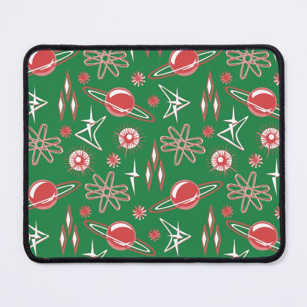 Item preview, Christmas Retro Atomic Planets Seamless Repeat designed and sold by Sharon Schwalbe.