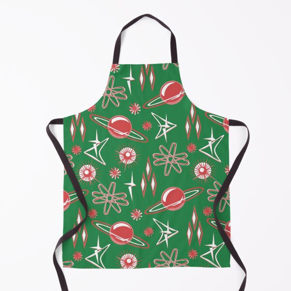Item preview, Christmas Retro Atomic Planets Seamless Repeat designed and sold by Sharon Schwalbe.