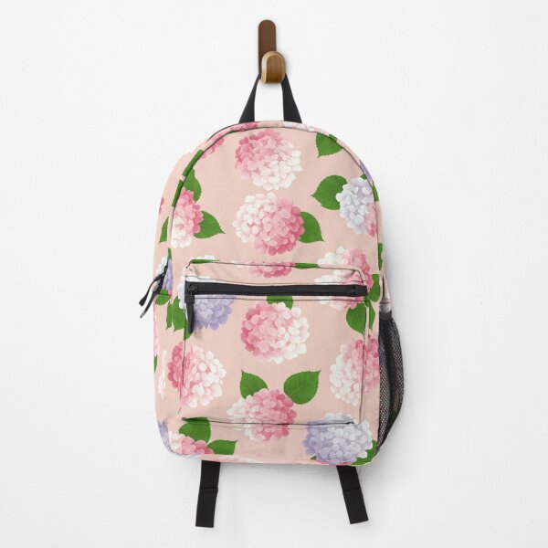 Item preview, Blooming Hydrangeas (On Pink) designed and sold by LyssasMindArt.