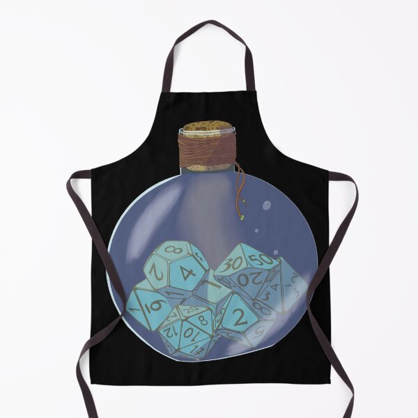 Item preview, Blue D20 Dice Potion designed and sold by Ivorycrow.