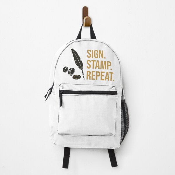 Item preview, Sign. Stamp. Repeat. – Bold Notary Public Workflow Design designed and sold by NotaryLife.