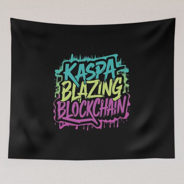 Item preview, Finality in Motion Kaspa designed and sold by RadDeck.