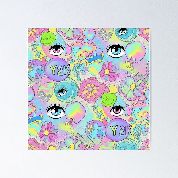 Item preview, Y2K Hyperpop Seamless Pattern designed and sold by Best-Art-32.