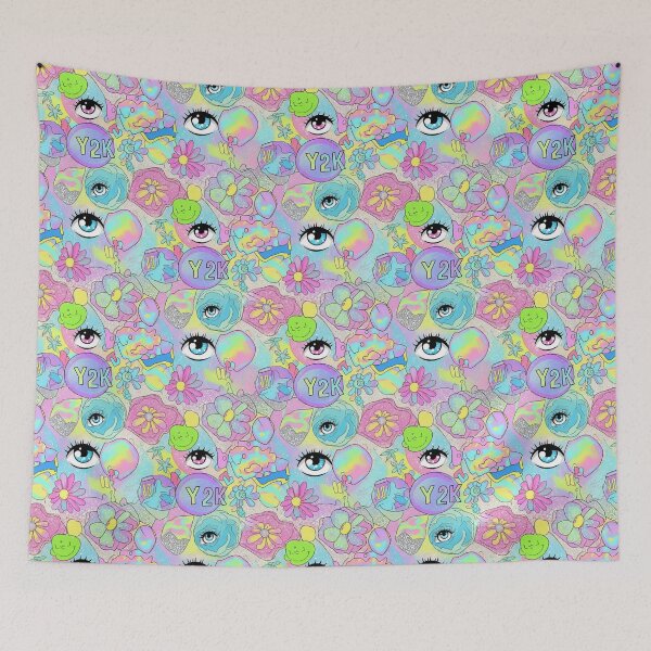 Item preview, Y2K Hyperpop Seamless Pattern designed and sold by Best-Art-32.
