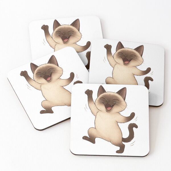 Item preview, Sassy Siamese – Dance Like Nobody’s Watching designed and sold by MoodMeow.