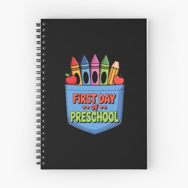 Item preview, 1st Day of Preschool Crayons and Apple Back to School designed and sold by facegm.